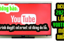 Sửa lỗi tivi Sony không vào được Youtube 2023 | Trình duyệt internet sẽ bị đóng do lỗi.